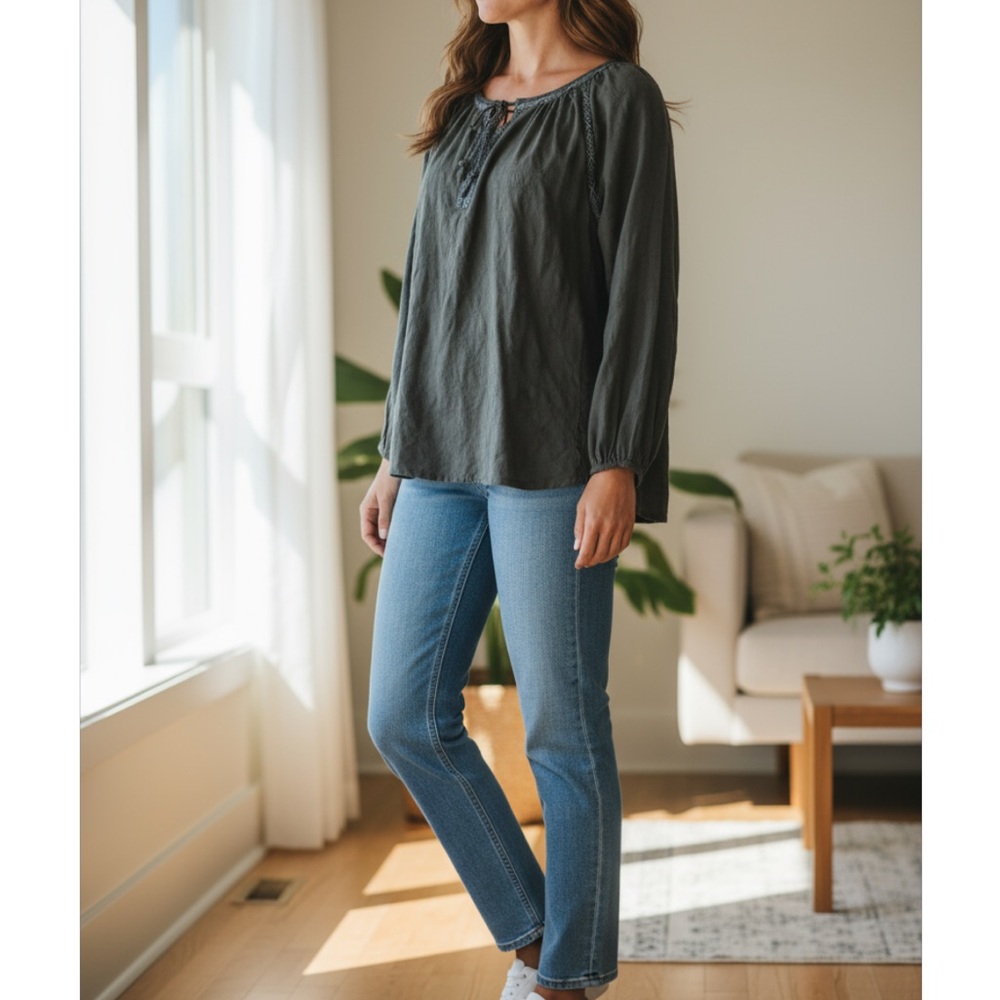 Prana Boho chic Organic Cotton Womens Sz S